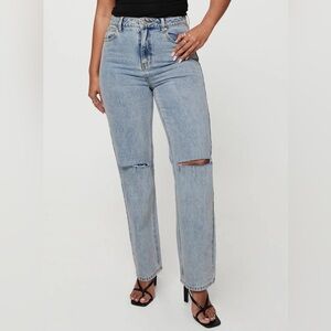 Princess Polly Straight leg Holland Jeans